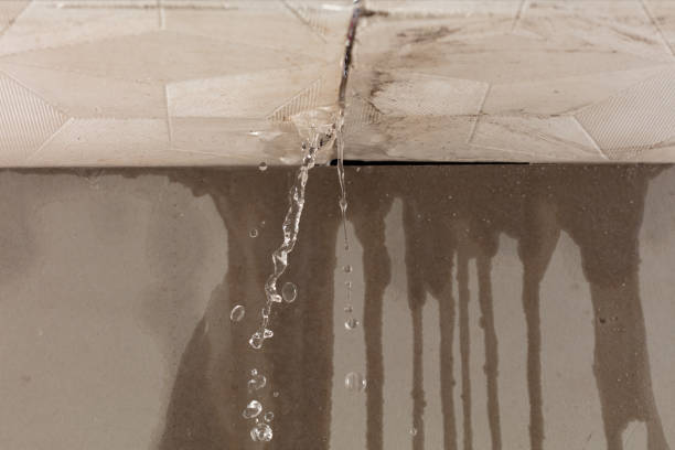 Professional Flood Damage Cleanup technician working in Unionville Center, OH